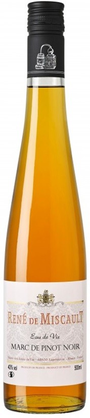 MARC DE PINOT NOIR 50CL DE MISCAULT EAU DE VIE ALSACE 43°