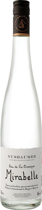 MIRABELLE NUSBAUMER 35 CL EAU DE VIE ALSACE  45°