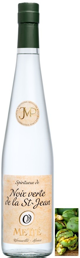 NOIX VERTE DE LA SAINT JEAN  METTÉ EAU DE VIE 70CL 45° 
