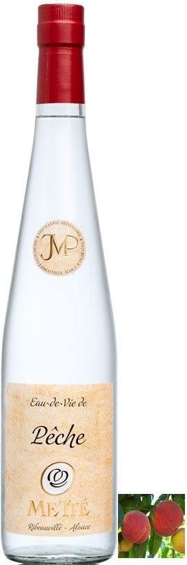 PECHE METTE EAU DE VIE ALSACE 70CL 45°C