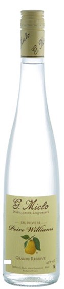 POIRE WILLIAMS GDE RÉSERVE 35 CL MICLO EAU DE VIE ALSACE 43°