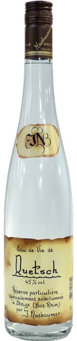 QUETSCH NUSBAUMER EAU DE VIE ALSACE 70 CL 45°