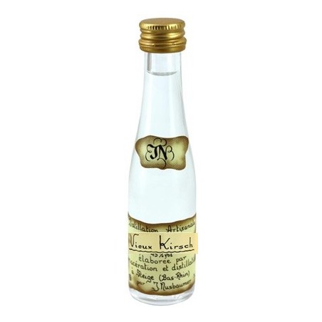 KIRSCH NUSBAUMER  EAU DE VIE ALSACE 3 CL 45°