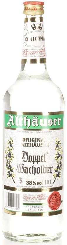 GENIEVRE EAU DE VIE ALLEMAGNE 100 CL  38°