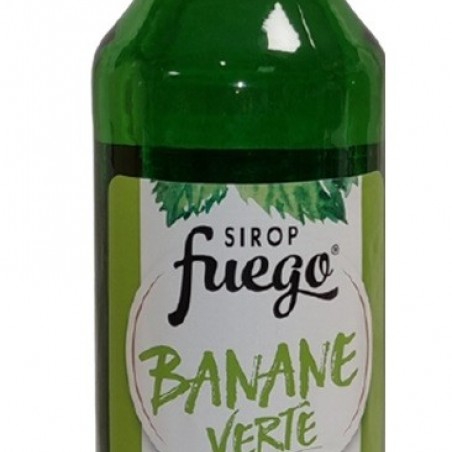 BANANE VERTE FUEGO SIROP  100 CL