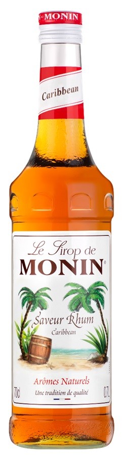 CARIBBEAN (RHUM) SIROP MONIN   70 CL