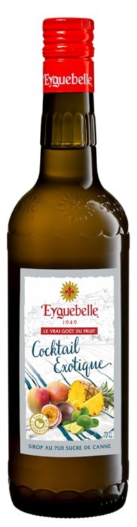 COCKTAIL EXOTIQUE EYGUEBELLE SIROP ARTISAN  70CL 