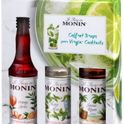 COFFRET VIRGIN MONIN SIROP  3X25  CL