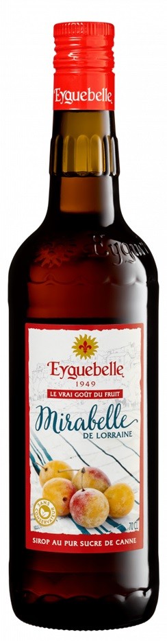 MIRABELLE DE LORRAINE SIROP ARTISANAL EYGUEBELLE  70 CL 