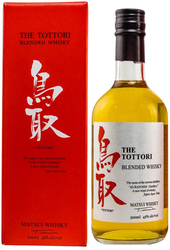 THE TOTTORI BLENDED WHISKY JAPON 70CL 43°