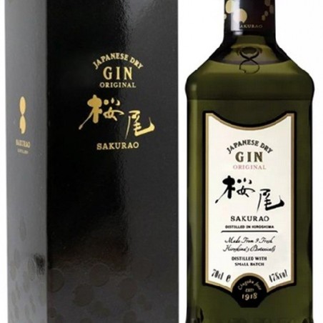 SAKURAO ORIGINAL GIN JAPON 70CL 47°