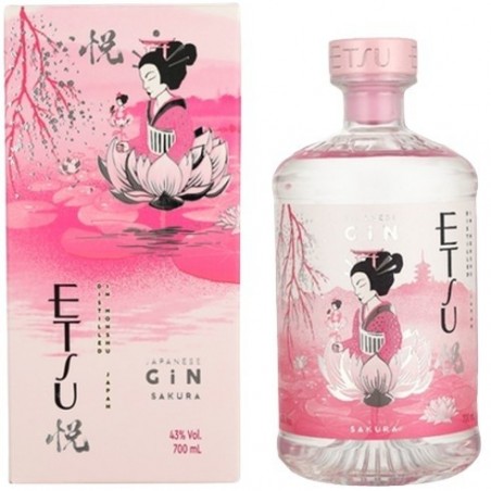 ETSU SAKURA GIN JAPON 70CL 43°