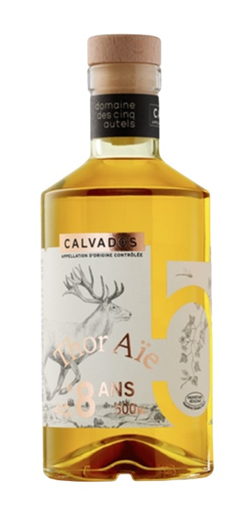 THOR AIE 8 ANS CALVADOS BIO DOMAINE DES 5 AUTELS 50CL 40°