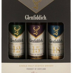 COFFRET GLENFIDDICH SINGLE MALT 12-15-18 ANS 3X5 CL 40°