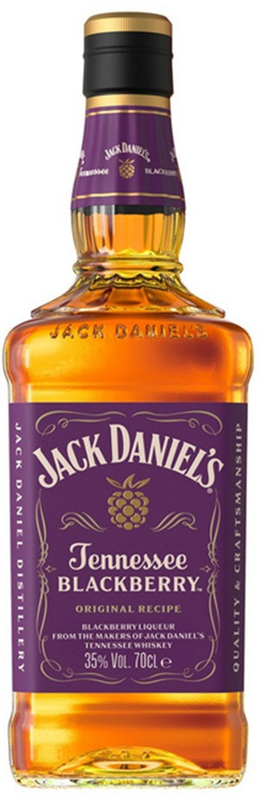 JACK DANIEL'S BLACK BERRY LIQUEUR DE WHISKEY 70CL 35°