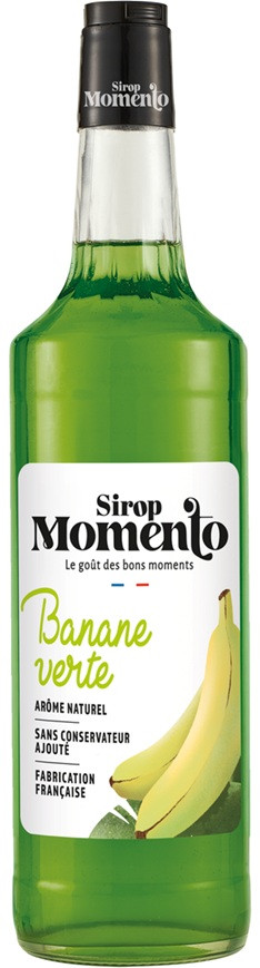 BANANE VERTE MOMENTO SIROP  100 CL