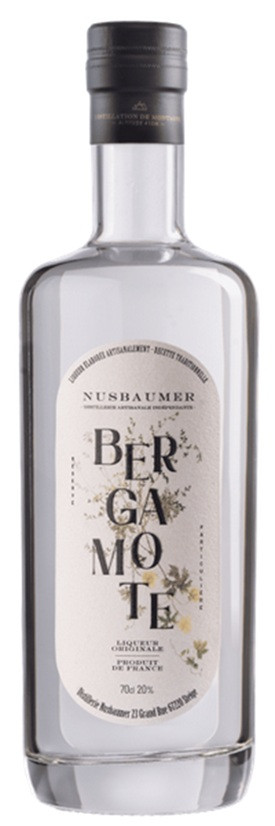 BERGAMOTE LIQUEUR NUSBAUMER ALSACE  70 CL 20°