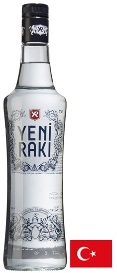 RAKI YENI EAU DE VIE TURQUIE 35 CL   45Â°