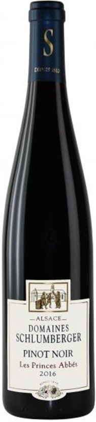 PINOT NOIR PRINCES ABBES SCHLUMBERGER 2010  ALSACE AOC  75CL
