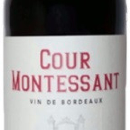 COUR MONTESSANT BORDEAUX AOP 2023 37,5CL 