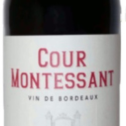 COUR MONTESSANT 2023 BORDEAUX   AOP 75 CL