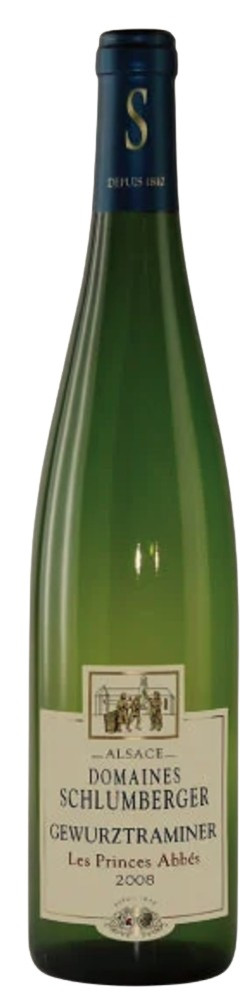 GEWURZTRAMINER PRINCES ABBES 2008 SCHLUMBERGER ALSACE   AOP 