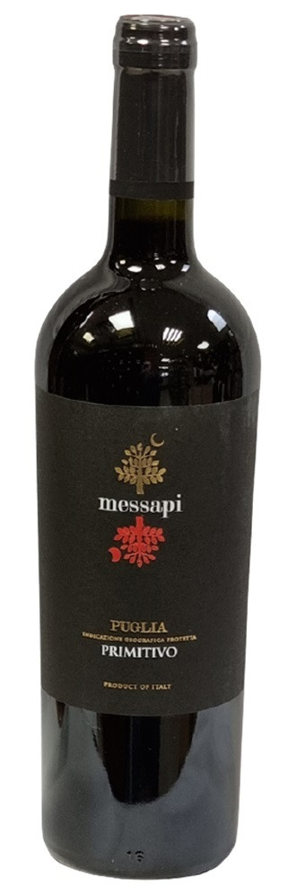 PRIMITIVO MESSAPI ITALIE-POUILLES 2024 IGP 75 CL