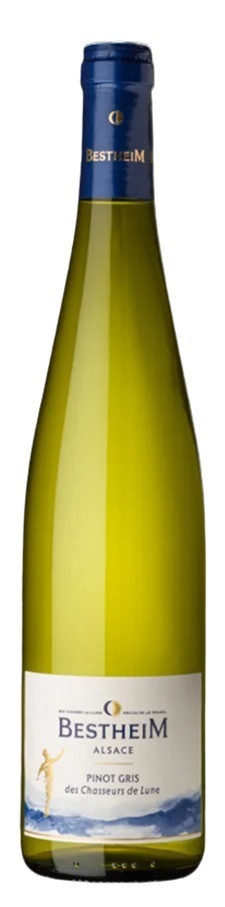 PINOT GRIS CHASSEURS DE LUNE BESTHEIM  2022 ALSACE AOC 75 CL