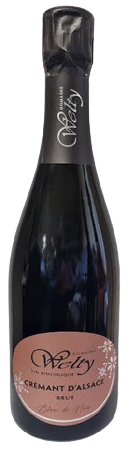 CRÉMANT WELTY BLANC DE NOIRS BRUT ALSACE BIO  75CL