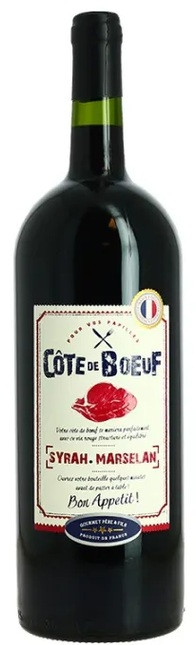 COTE DE BOEUF IGP PAYS OC ROUGE 150CL