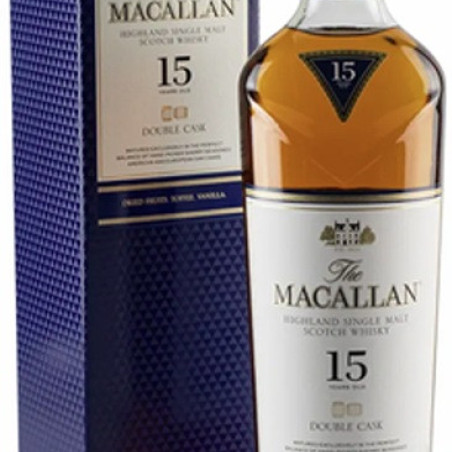 MACALLAN 15 ANS DOUBLE CASK SPEYSIDE  70 CL 43Â°