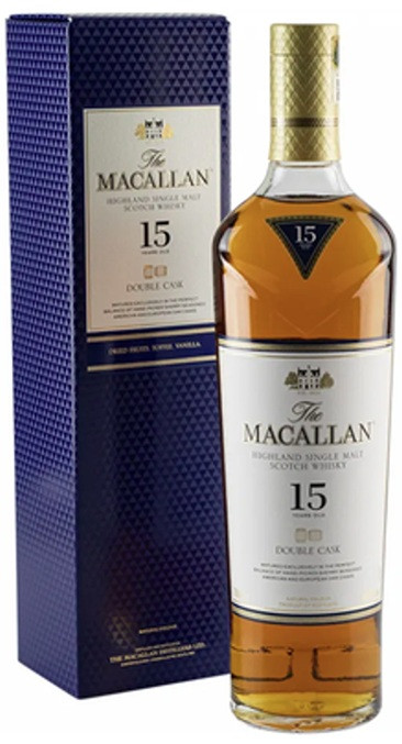 MACALLAN 15 ANS DOUBLE CASK SPEYSIDE  70 CL 43Â°
