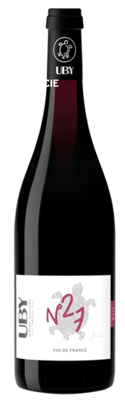 UBY ROUGE N°27 CABERNET FRANC BIO VIN DE FRANCE 75 CL