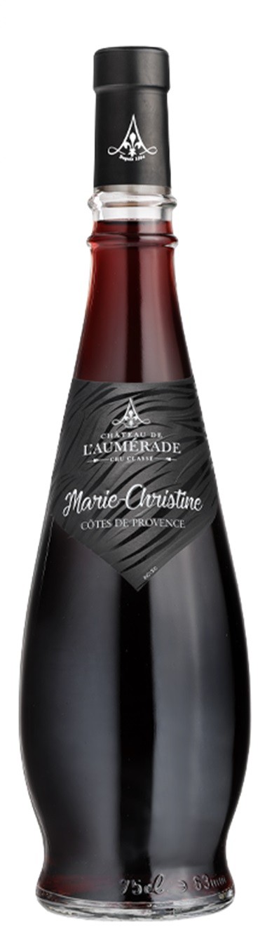 MARIE CHRISTINE COTES DE PROVENCE ROUGE L'AUMÉRADE 75 CL