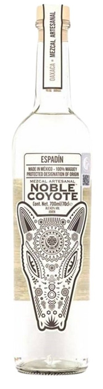MEZCAL NOBLE COYOTE BIANCO ESPADIN MEXIQUE 70CL 43°