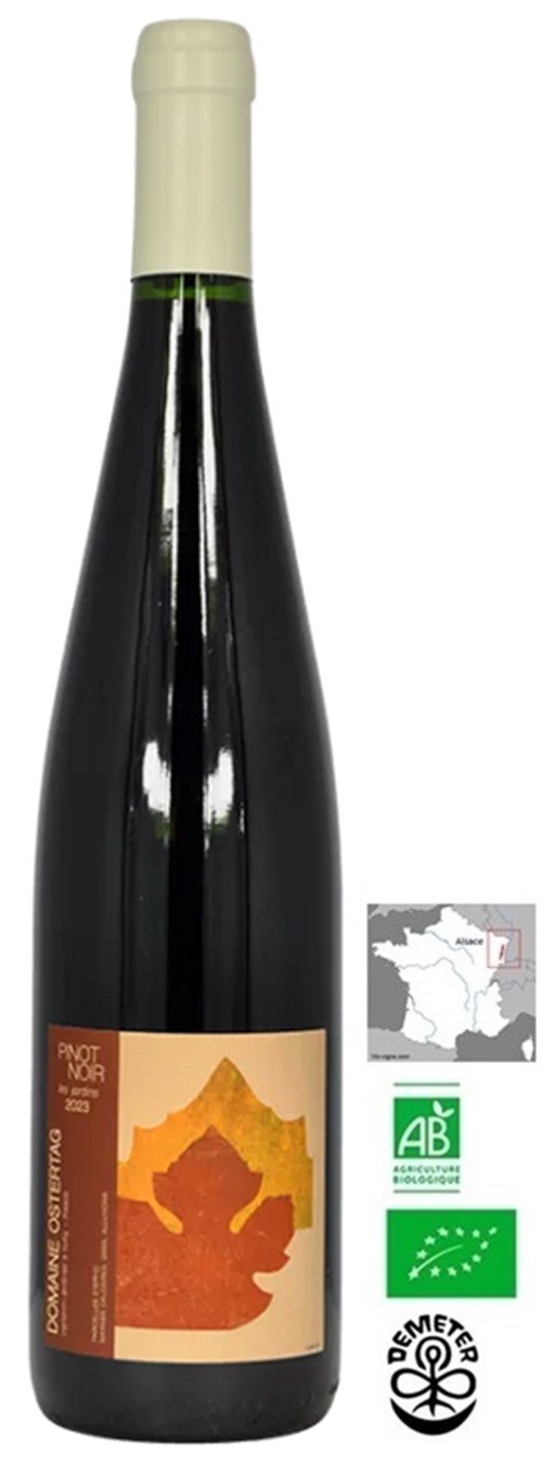 PINOT NOIR LES JARDINS OSTERTAG 2023 75 CL