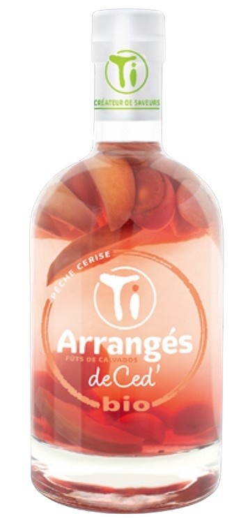 PECHE CERISE BIO TI ARRANGÉ DE CED 70CL  21°