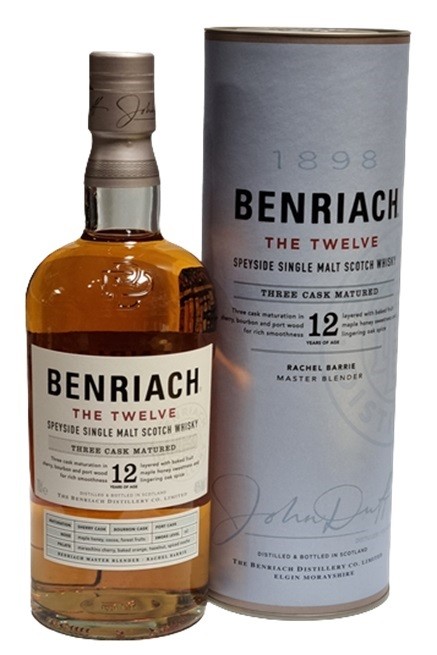 BENRIACH 12 ANS THE TWELVE SINGLE MALT SPEYSIDE 70 CL 46°